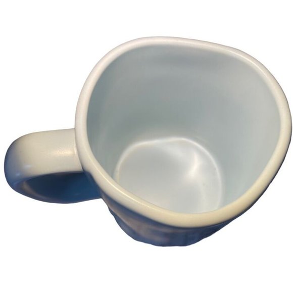 RAE DUNN Happy Easter Y'all Baby Blue Ceramic Mug Artisan Collection Magenta 213 - Picture 6 of 7